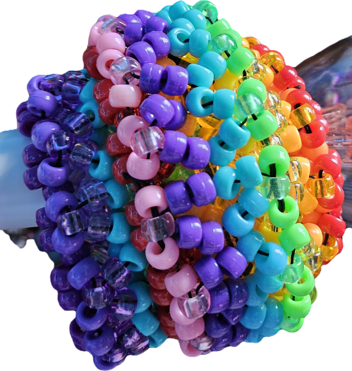 Rainbow Gradient Rotating Cuff