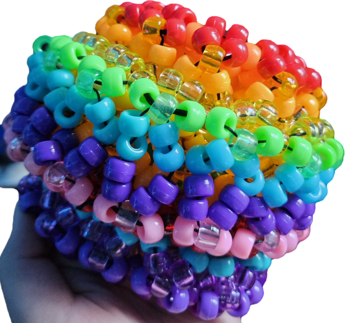 Rainbow Gradient Rotating Cuff